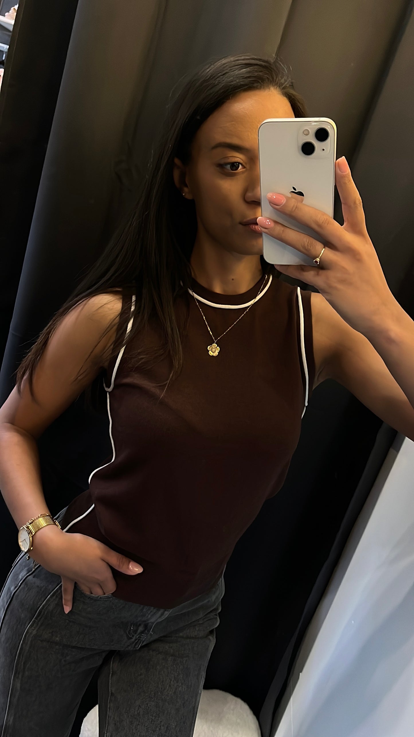 Lined top