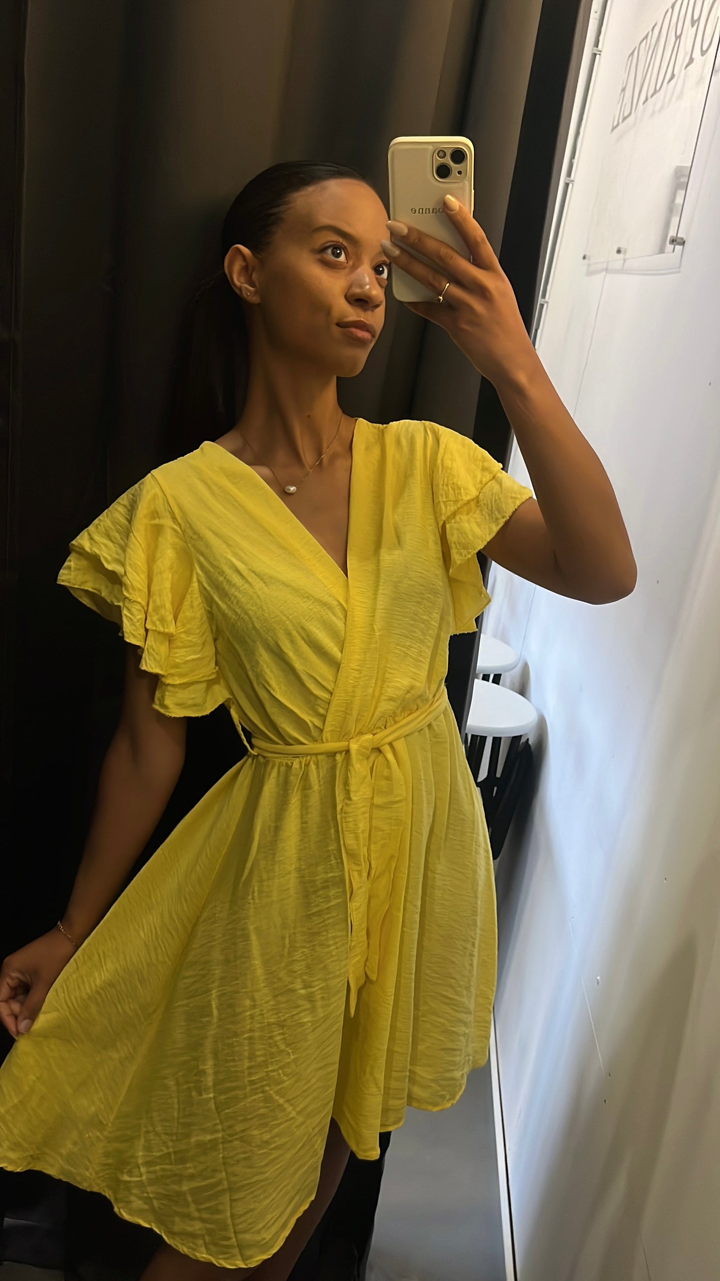 Ruffle dress