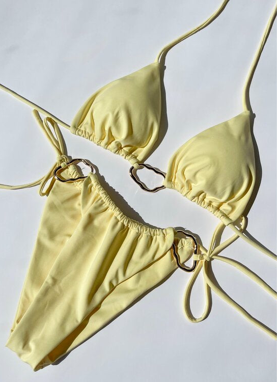 Touch of gold bikini