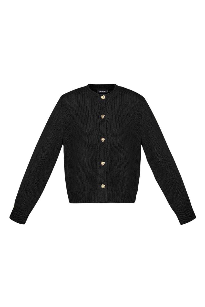 Knitted Love Cardigan - grey