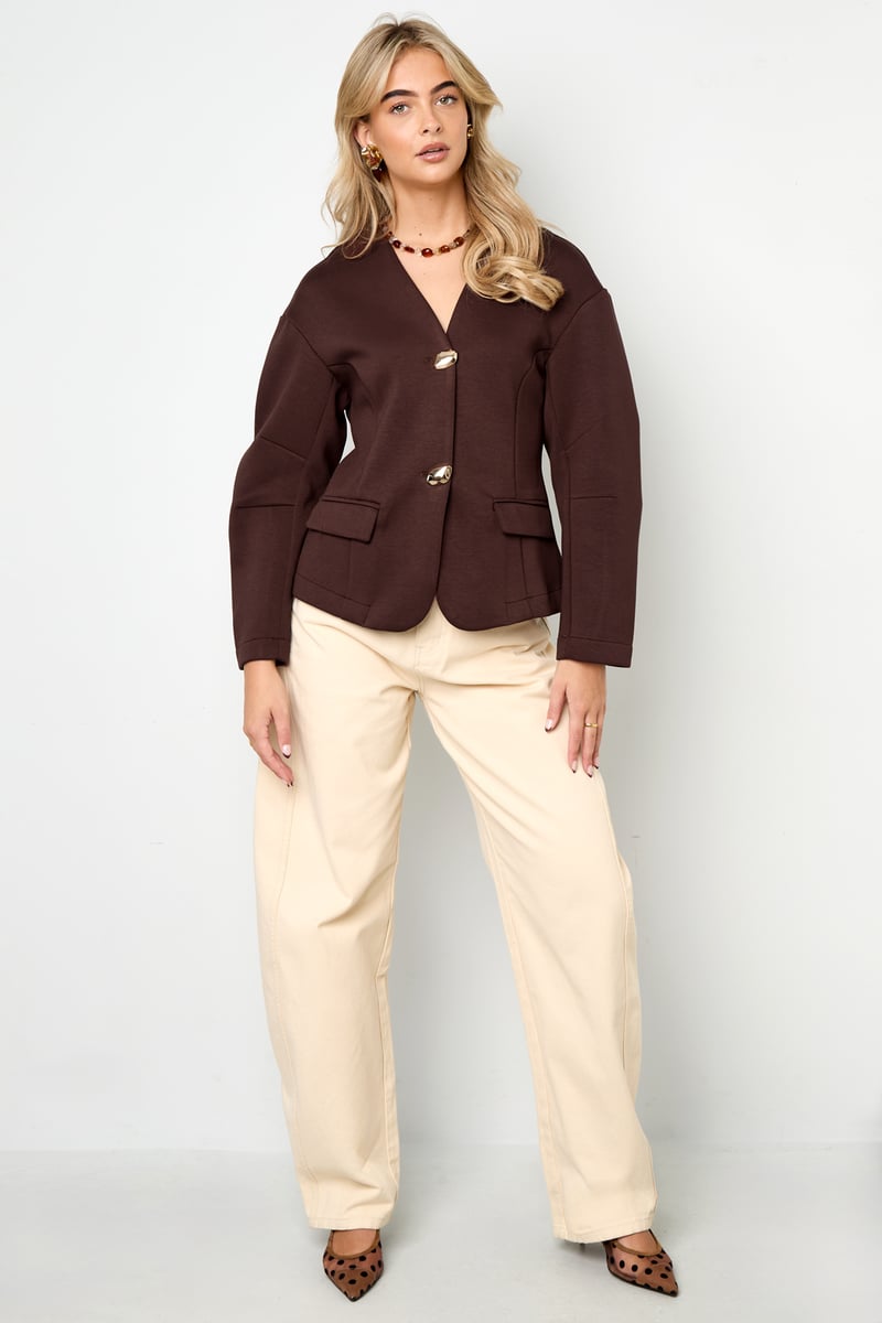 Polyester fiber (polyester) Ladies' suit set Solid color Elegant Fall/Winter Clothes