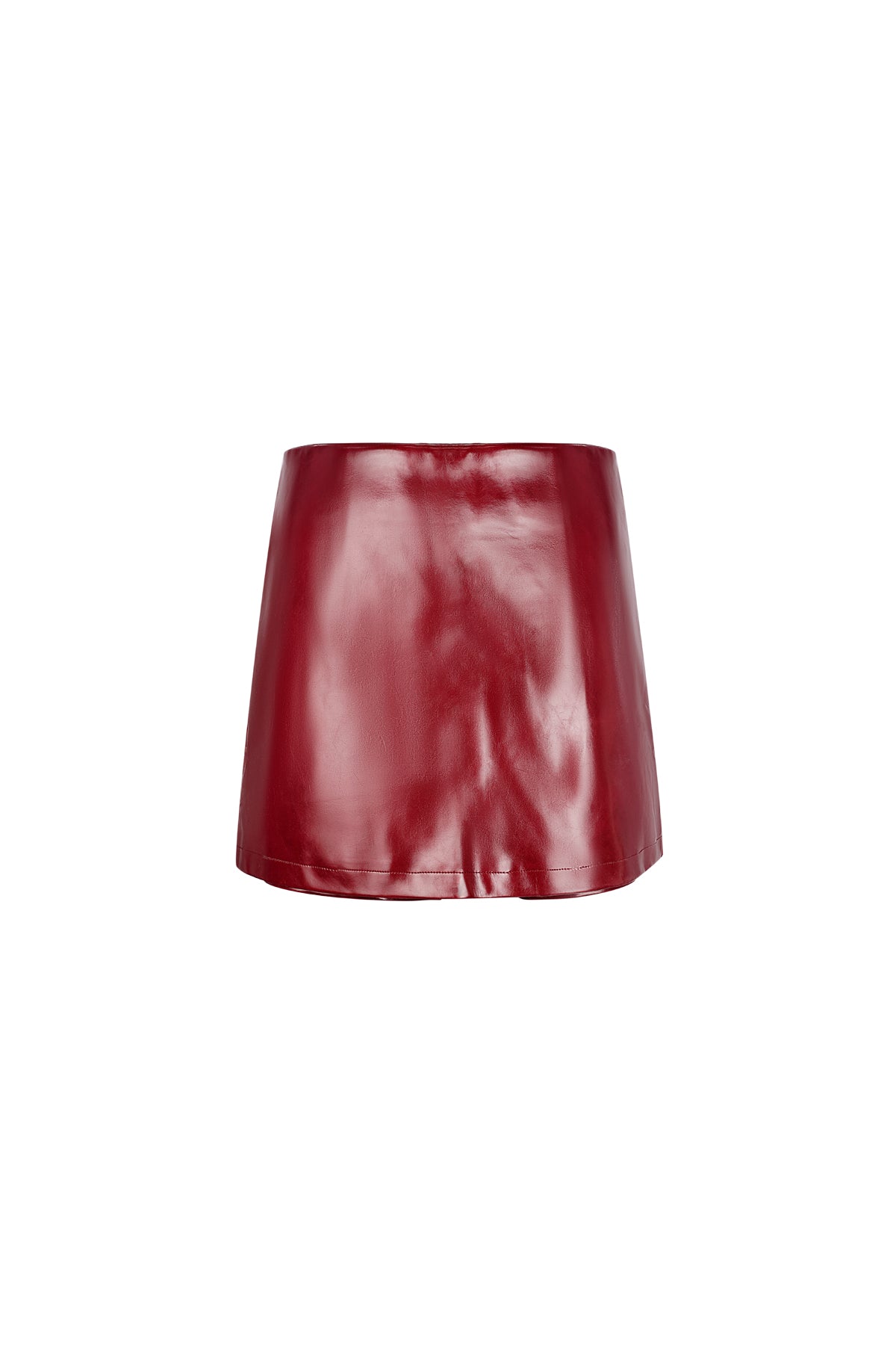 Burgundy skort