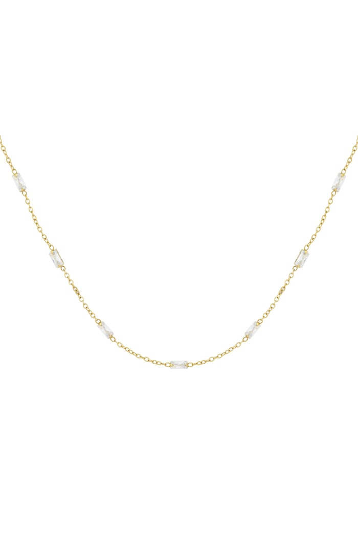 Diamond glow necklace