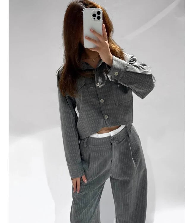 Hadley blouse cropped