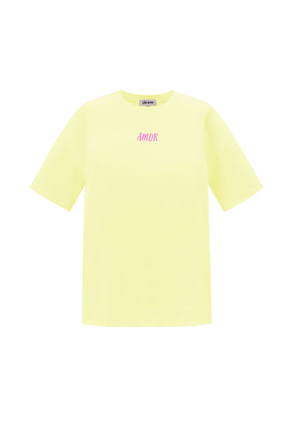 Katoen Gebreide Vrouwen T-shirt Casual Letters