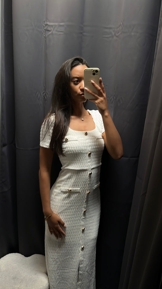 Button dress