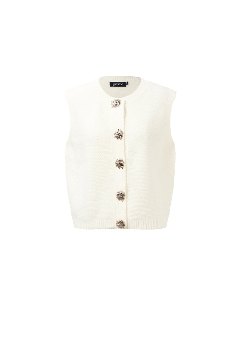 Polyestervezel (polyester) Gebreid vest Effen kleur Casual Herfst/Winterkleding