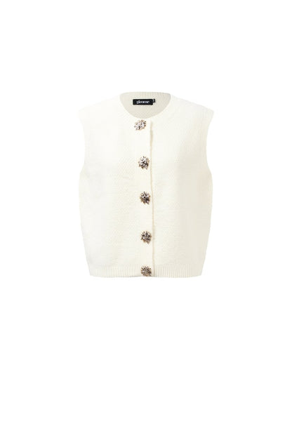 Polyestervezel (polyester) Gebreid vest Effen kleur Casual Herfst/Winterkleding