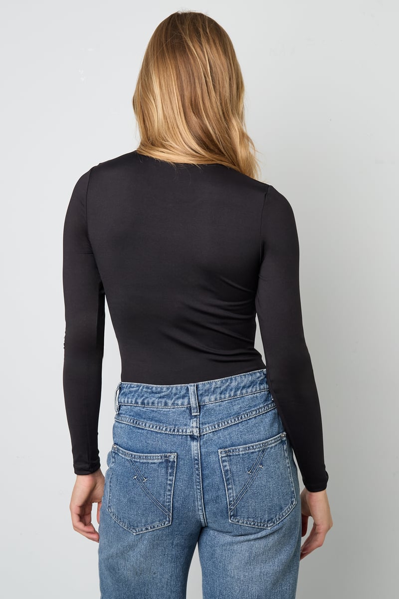 Nylon Shapewear Bodysuit Effen kleur Basic All Fit Kleding