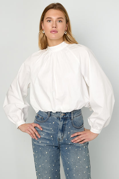 Strikbovenkant met open rug