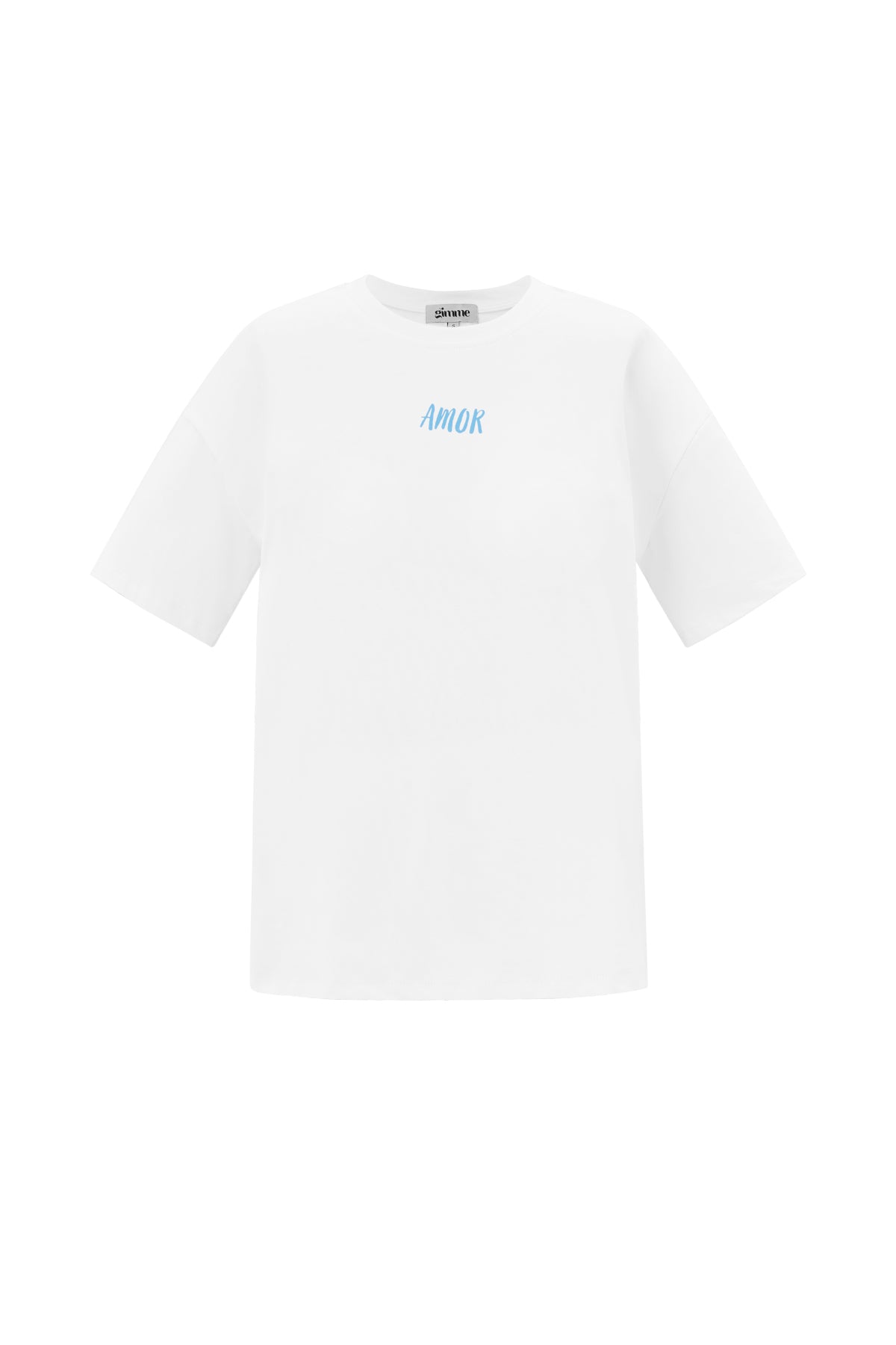 Katoen Gebreide Vrouwen T-shirt Casual Letters