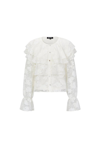 Gelaagde blouse met kant