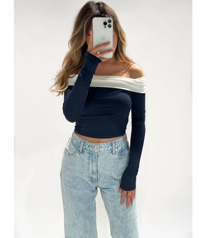 Mila off shoulder top