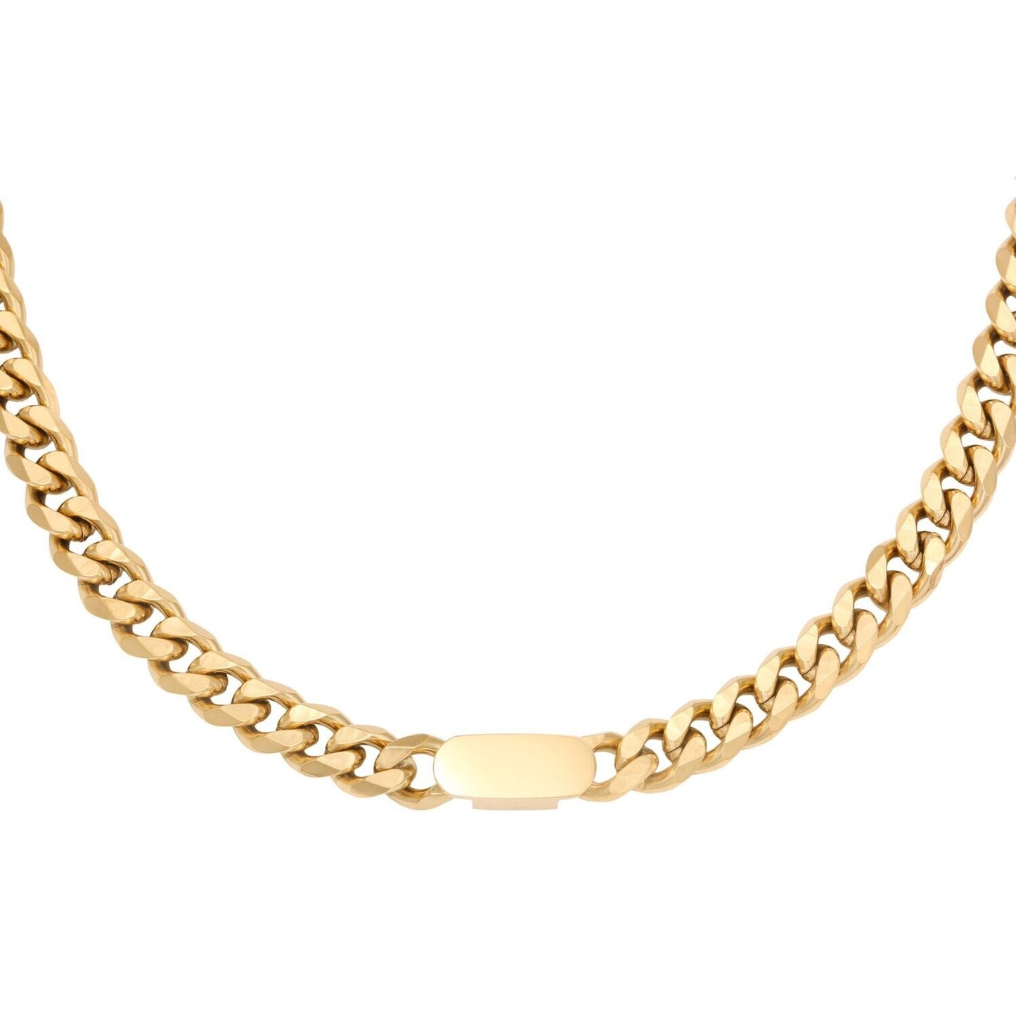 gold plate necklace